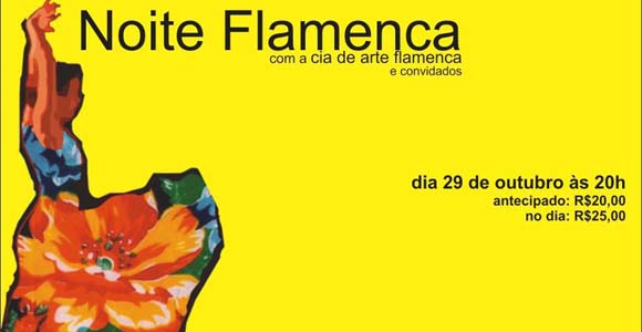 Noite Flamenca este fim de semana