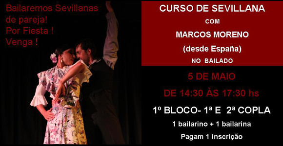 Curso de Sevillanas com Marcos Moreno