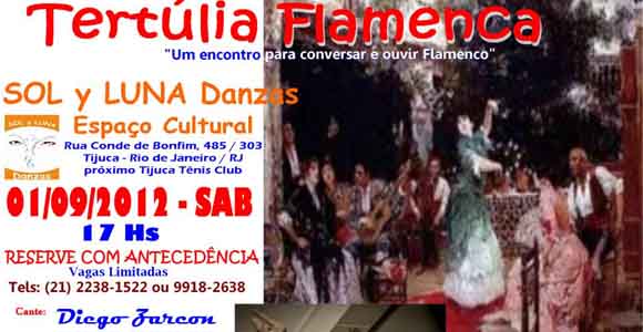 Tertúlia Flamenca em Setembro