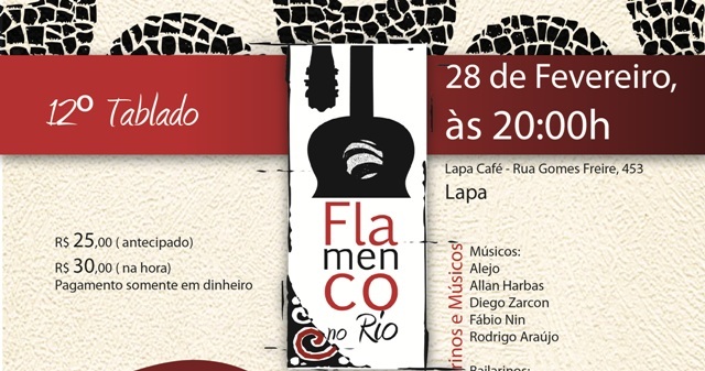 12º Tablado Flamenco no Rio