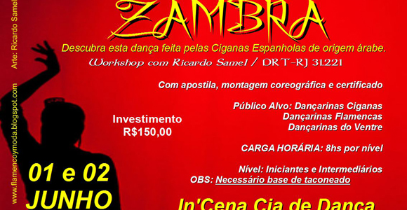 Workshop de Zambra este fim de semana