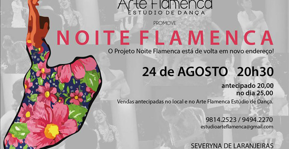 Noite Flamenca reestreia em Laranjeiras